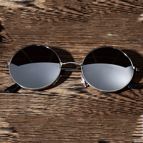 Mode Vintage Sonnenbrille Metallrahmen